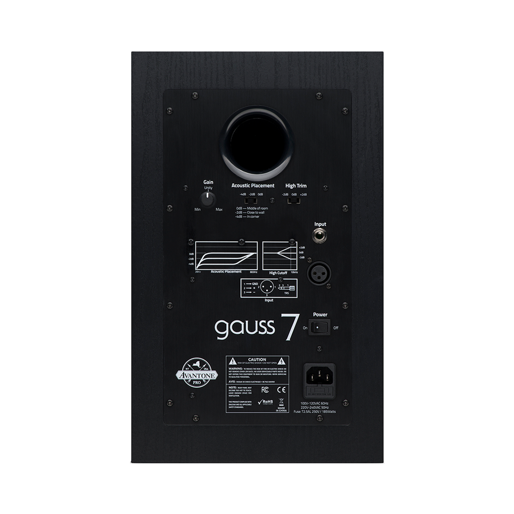 Avantone Pro GAUSS 7 2-Way Powered Reference Monitor Featuring the GAU-AMT PAIR