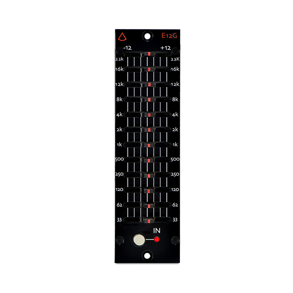 Avedis Audio E12G 500 Series 12 Band Graphic Equalizer