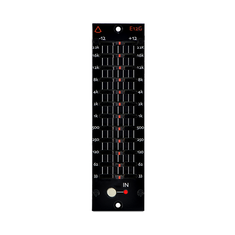 Avedis Audio E12G 500 Series 12 Band Graphic Equalizer