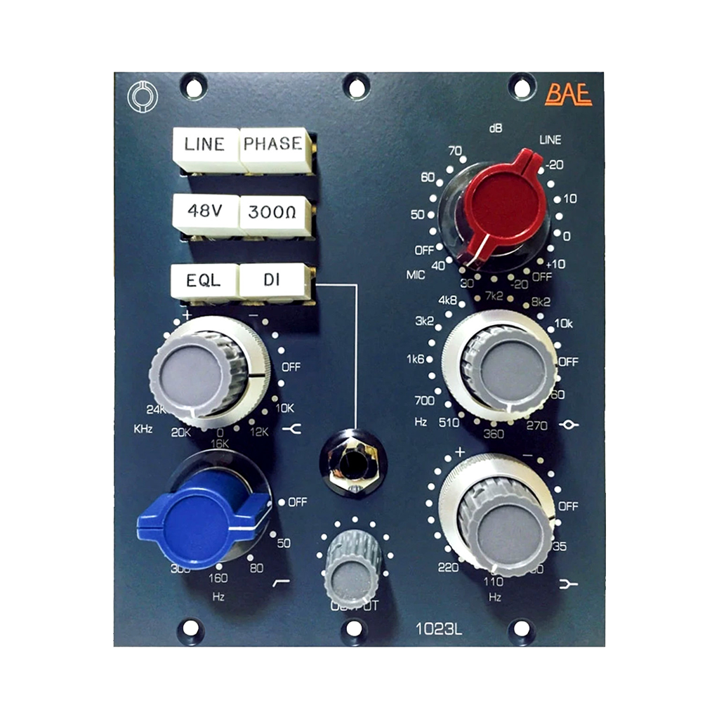 BAE 1023L 500 Series Mic Preamp & Equalizer