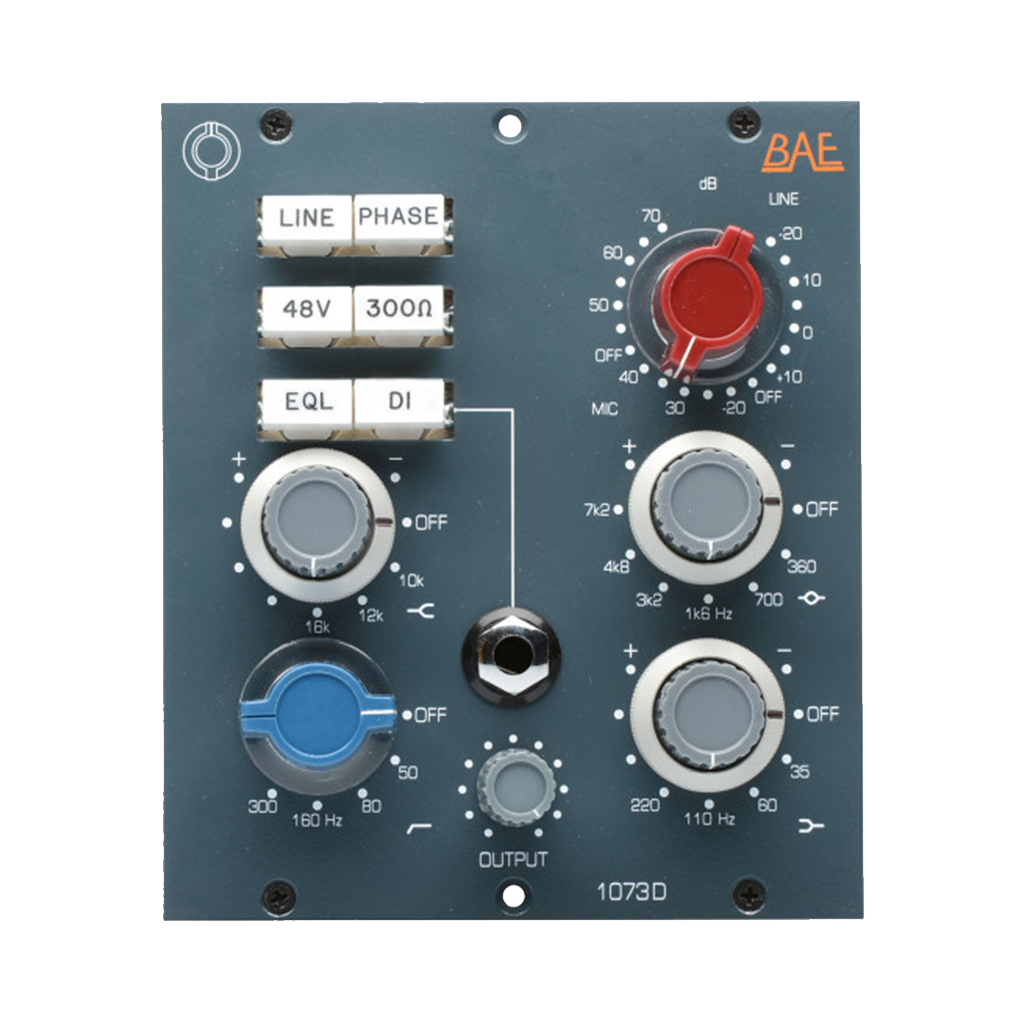 BAE 1073D 500 Series Mic Preamp & Equalizer