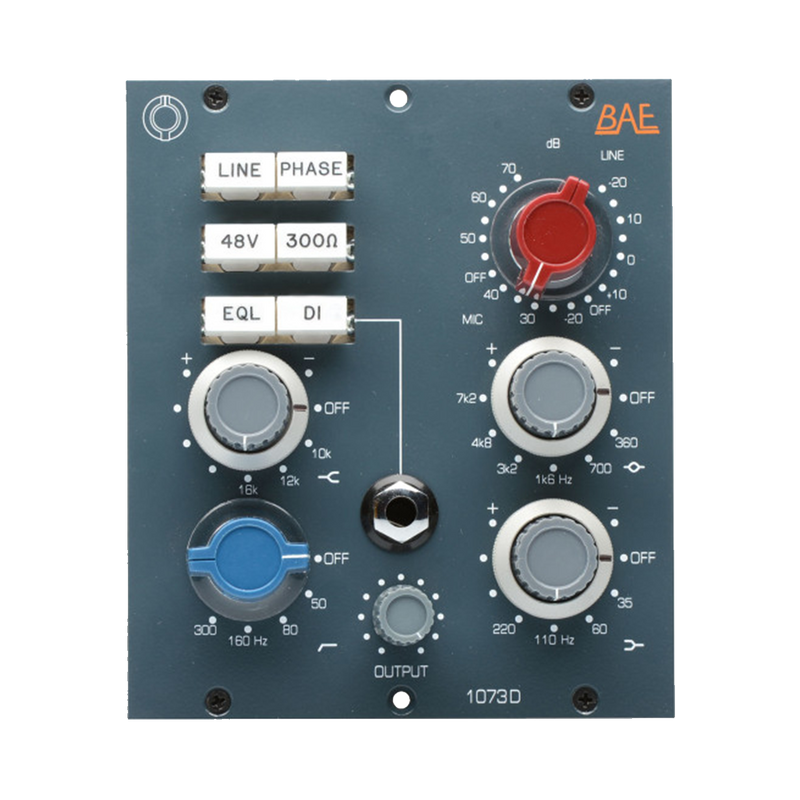 BAE 1073D 500 Series Mic Preamp & Equalizer