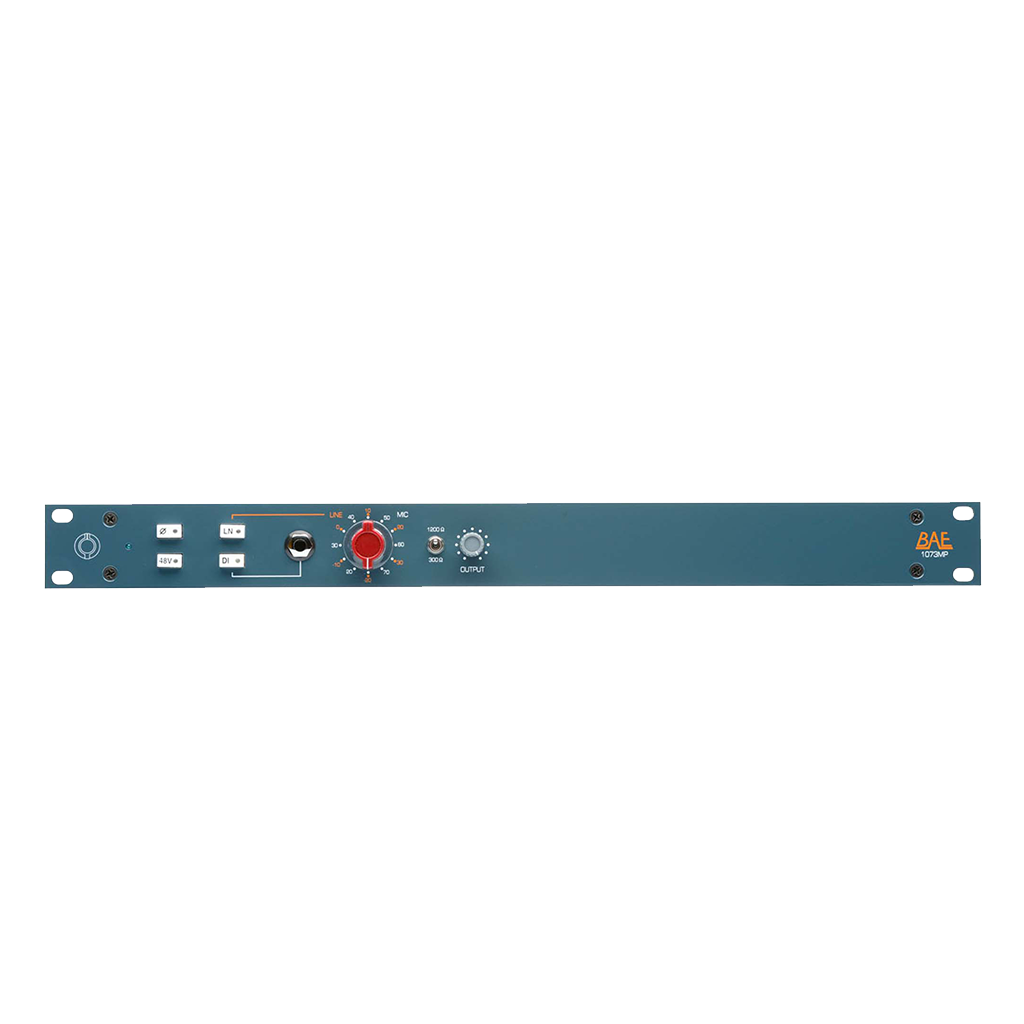BAE 1073 MP with PSU Single Channel Mic Preamp / DI with Power Supply