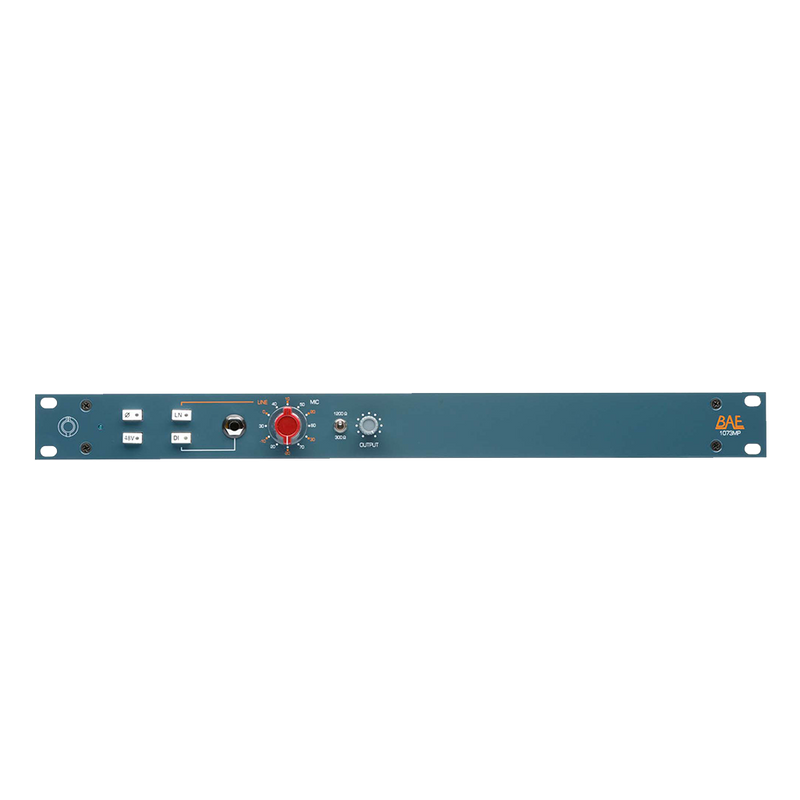 BAE 1073 MP with PSU Single Channel Mic Preamp / DI with Power Supply