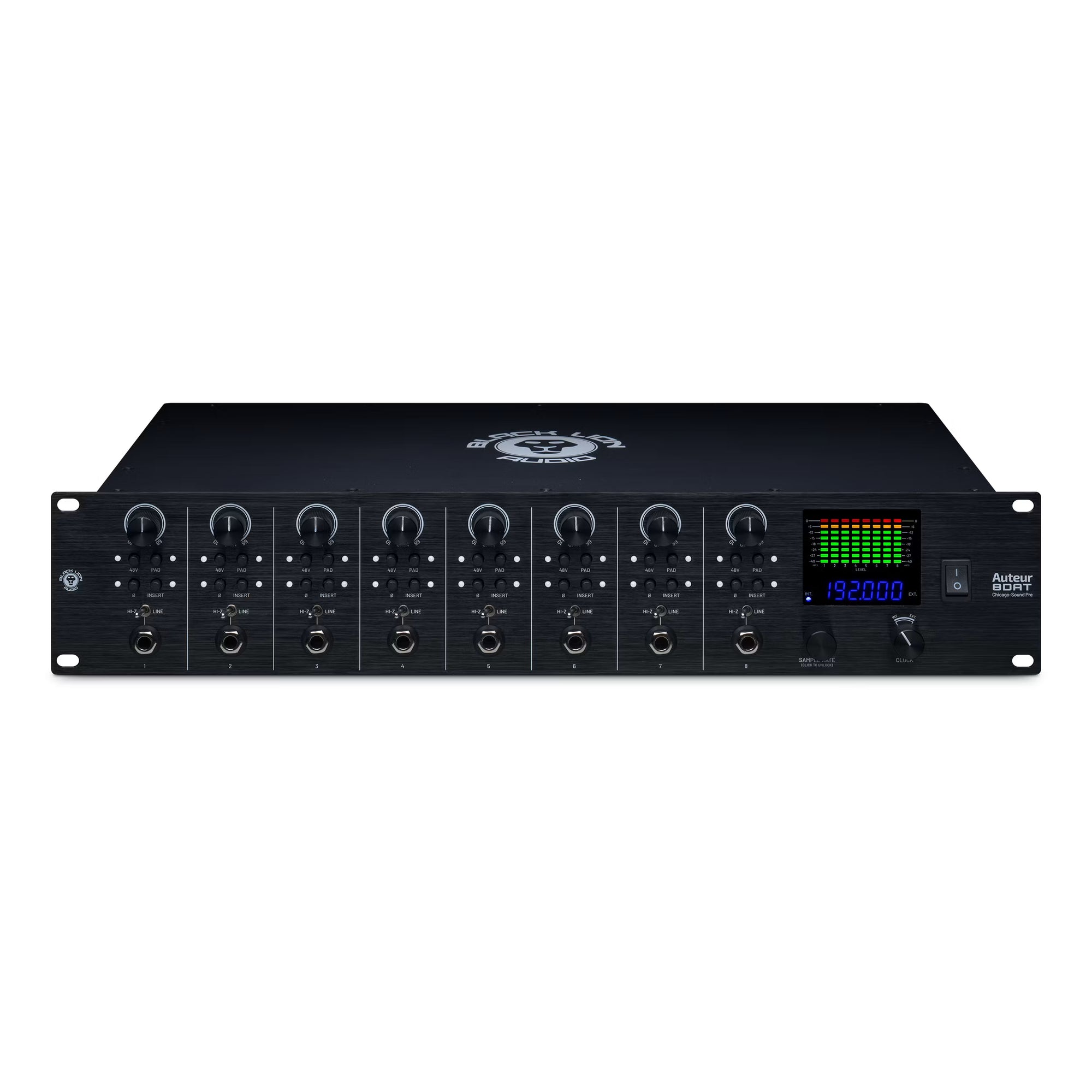 Black Lion Audio Auteur 8DAT  8-channel Auteur preamp / word clock with ADAT