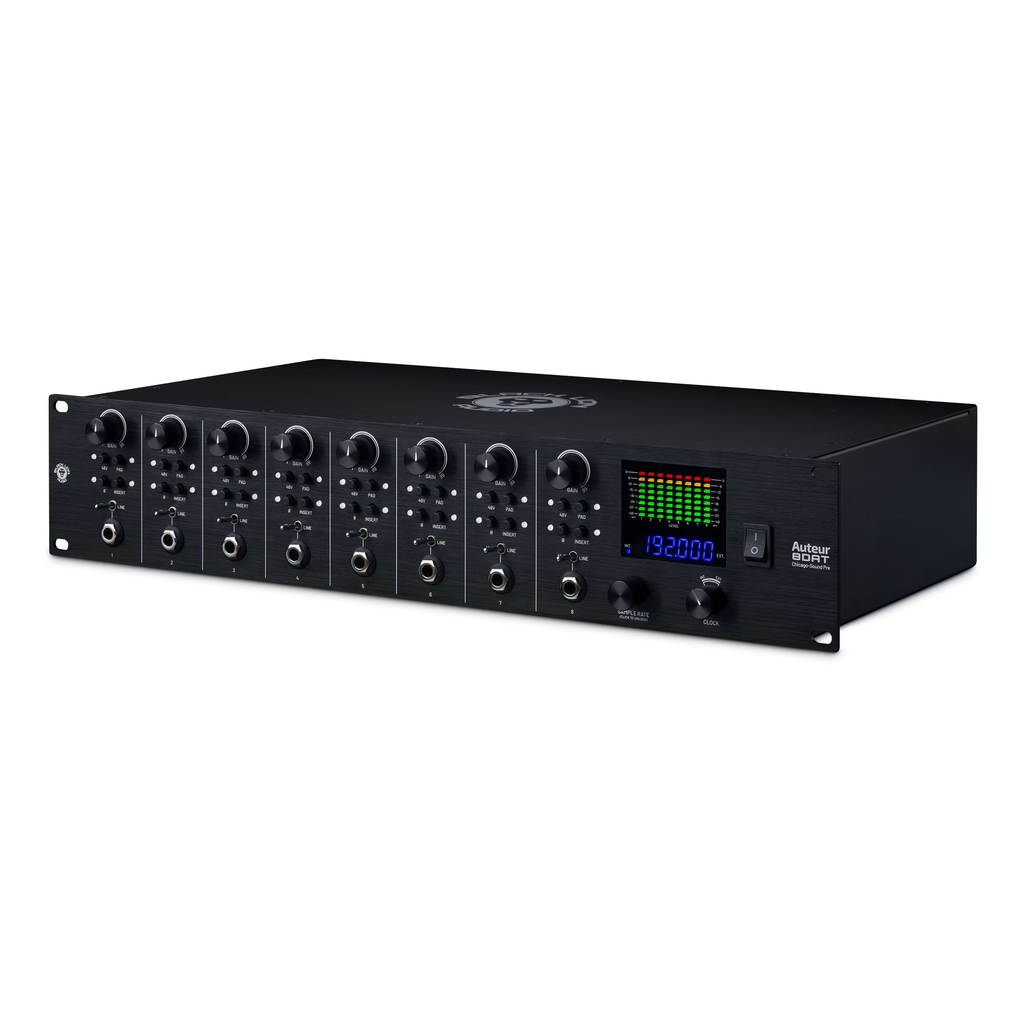 Black Lion Audio Auteur 8DAT  8-channel Auteur preamp / word clock with ADAT