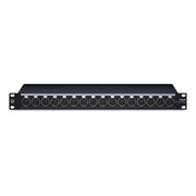 Black Lion Audio PBRXLR16FDSUB 16-point Gold-Plated Female XLR/DB25 Patchbay