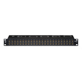 Black Lion Audio PBR-PBR TRS³ 48-point TRS patchbay with rear-mounted 3-way mode switches for Normal, Half-normal, and Thru operation