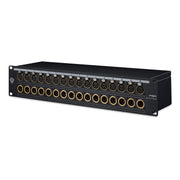 Black Lion Audio PBR XLR 32 DSub 32-Point Gold-Plated XLR/DB25 Patchbay