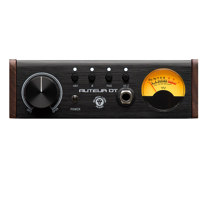 Black Lion Audio Auteur DT Transformer-Coupled Desktop Preamplifier