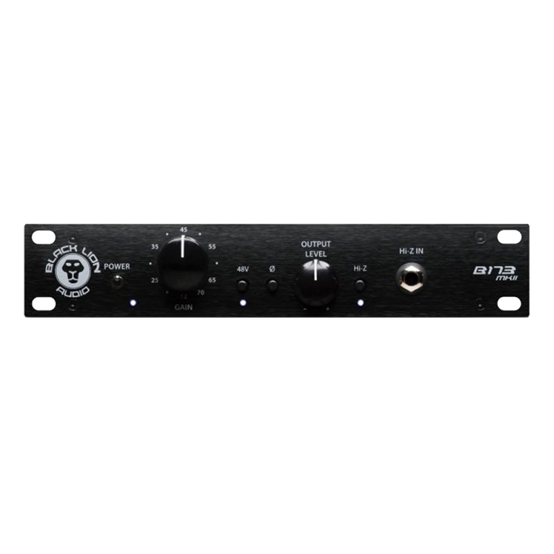 Black Lion Audio B173 MKII Half-Rack British-Styled Mic Pre