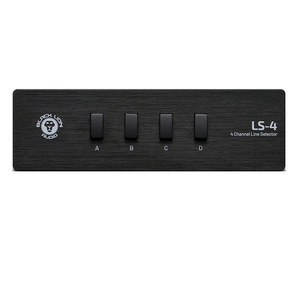Black Lion Audio LS4 Mini-Format 2-In/8-Out Multi-Purpose Line Selector
