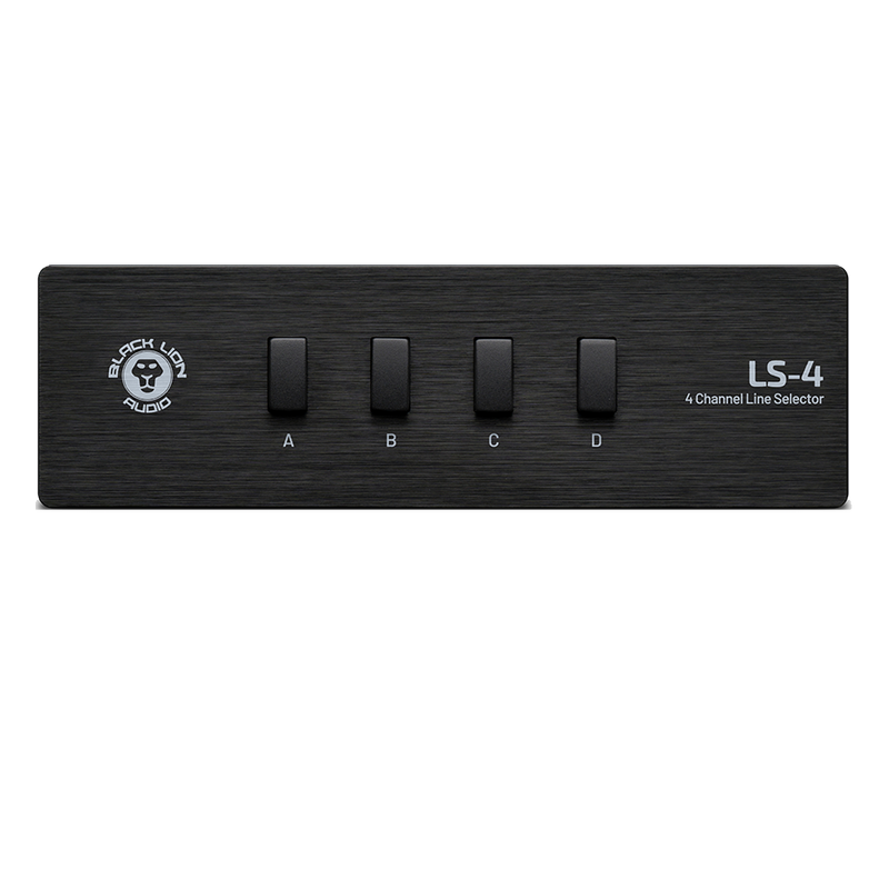 Black Lion Audio LS4 Mini-Format 2-In/8-Out Multi-Purpose Line Selector