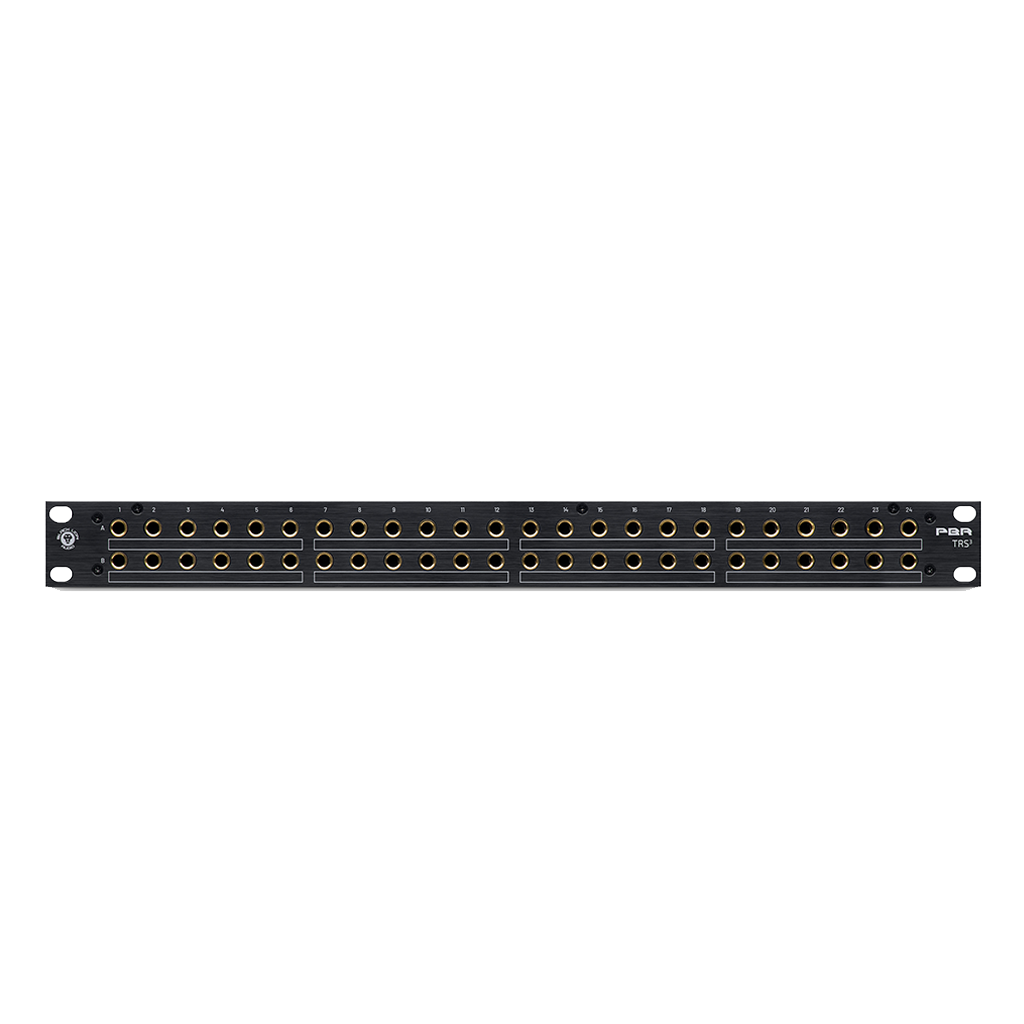 Black Lion Audio PBR-PBR TRS³ 48-Point TRS Patchbay with Rear-Mounted 3-Way Mode Switches