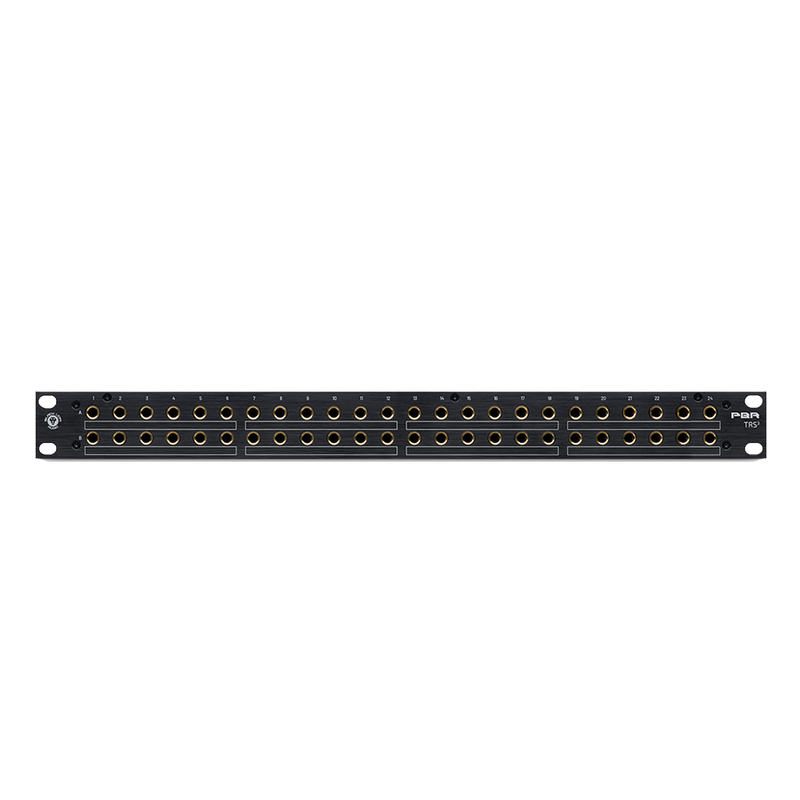 Black Lion Audio PBR-PBR TRS³ 48-Point TRS Patchbay with Rear-Mounted 3-Way Mode Switches