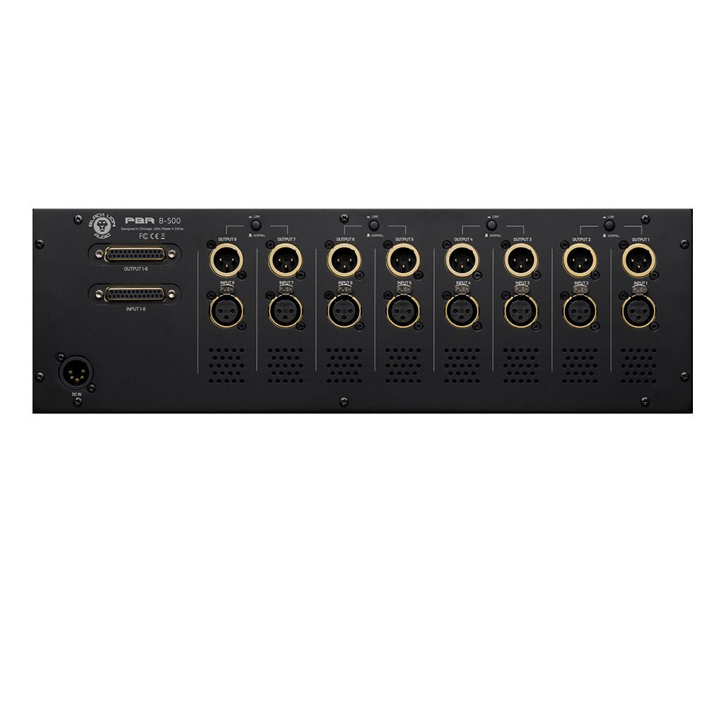 Black Lion Audio PBR 8–500 8-Slot 500 Series Rack with Built-In Patchbay