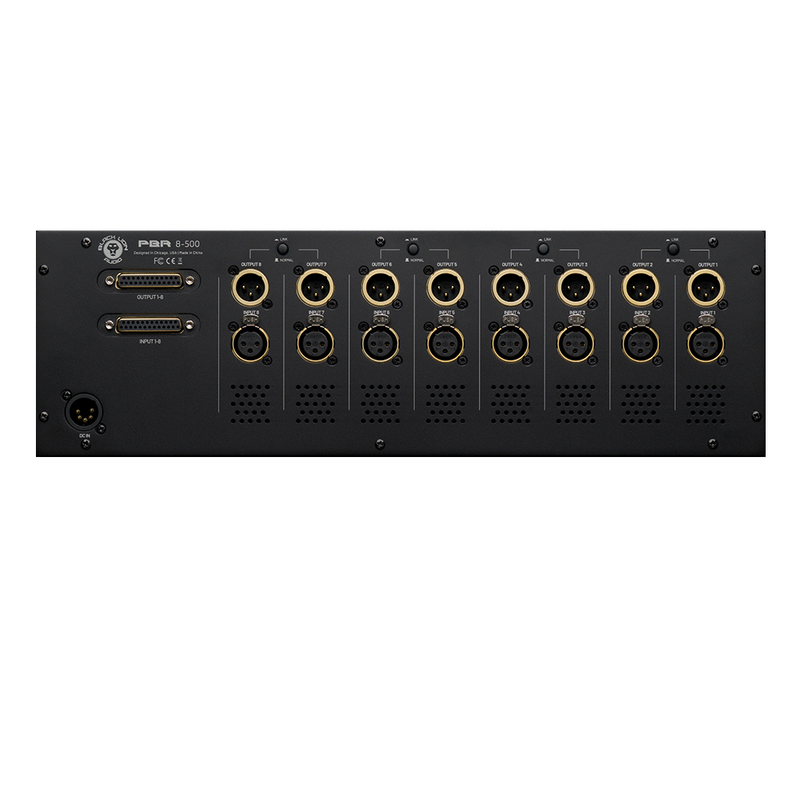 Black Lion Audio PBR 8–500 8-Slot 500 Series Rack with Built-In Patchbay