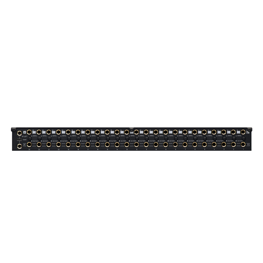 Black Lion Audio PBR TRS-BT 48-Point Gold Plated TRS Patchbay with Blue Tooth