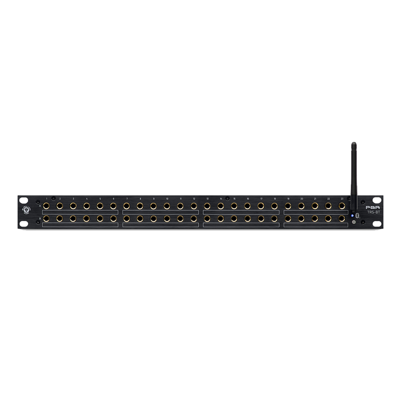 Black Lion Audio PBR TRS-BT 48-Point Gold Plated TRS Patchbay with Blue Tooth