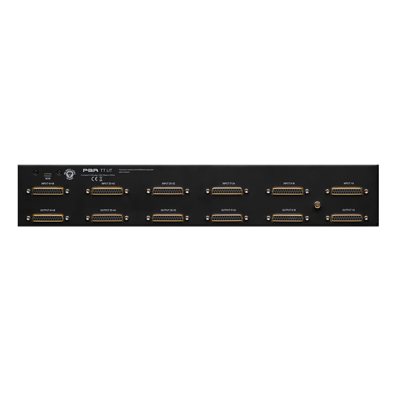 Black Lion Audio PBR TT-LIT 96-Point TT Patchbay with Customisable LED Display
