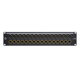 Black Lion Audio PBR XLR 32 DSub 32-Point Gold-Plated XLR/DB25 Patchbay