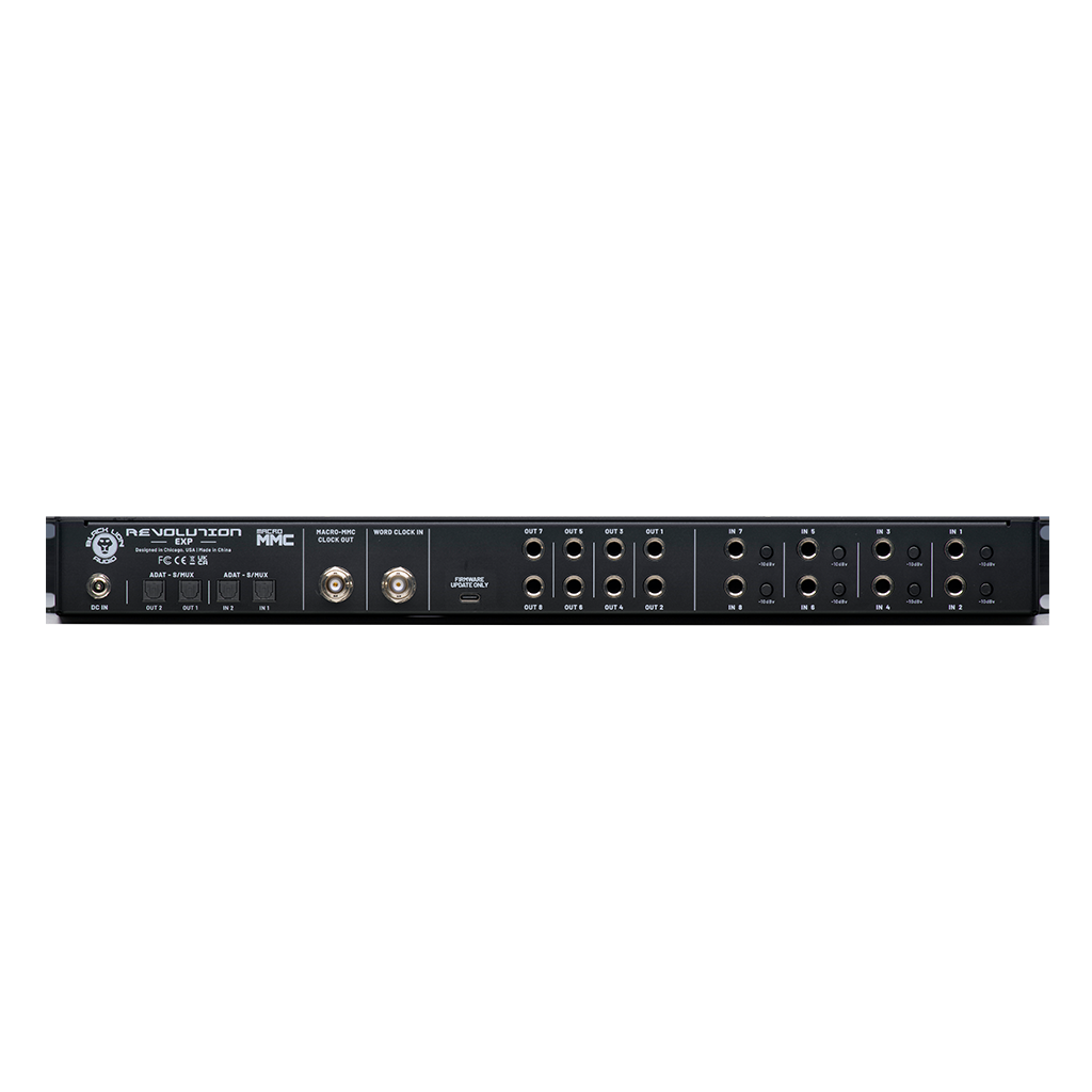 Black Lion Audio Revolution EXP 8x8 AD/DA Converter & Word Clock with ADAT