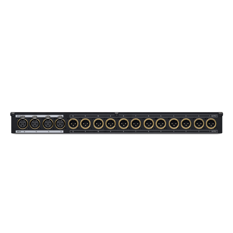 Black Lion Audio XLR 16-Point Gold Plated XLR Patchbay