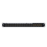 Black Lion Audio XLR 16-Point Gold Plated XLR Patchbay