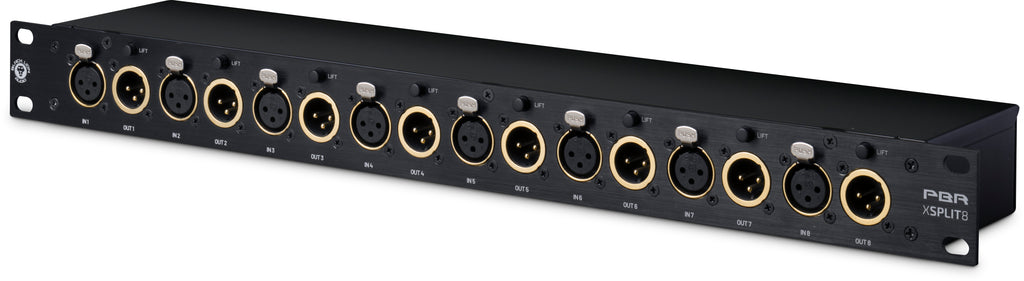 Black Lion Audio PBR XSplit8 Passive XLR Splitter with Transformer