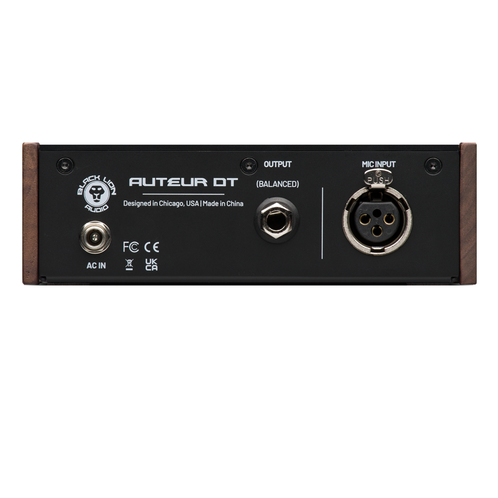 Black Lion Audio Auteur DT Transformer-Coupled Desktop Preamplifier