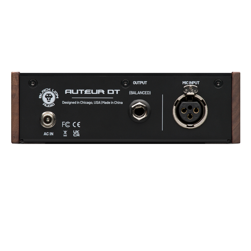 Black Lion Audio Auteur DT Transformer-Coupled Desktop Preamplifier