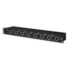 Black Lion Audio PBR XSplit8 Passive XLR Splitter with Transformer-Isolated Outputs