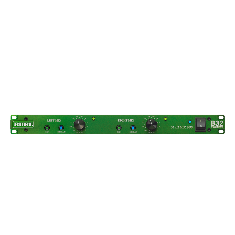 Burl Audio B32 Vancouver 32 x 2 Mix Bus