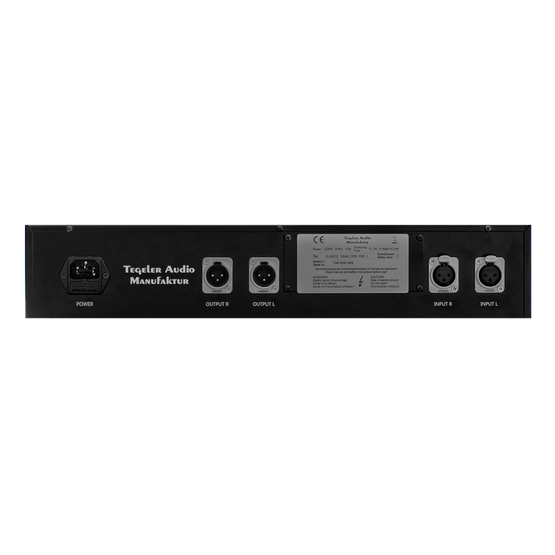 Tegeler Audio Classic Equalizer EQP-1 Passive Tube Equalizer
