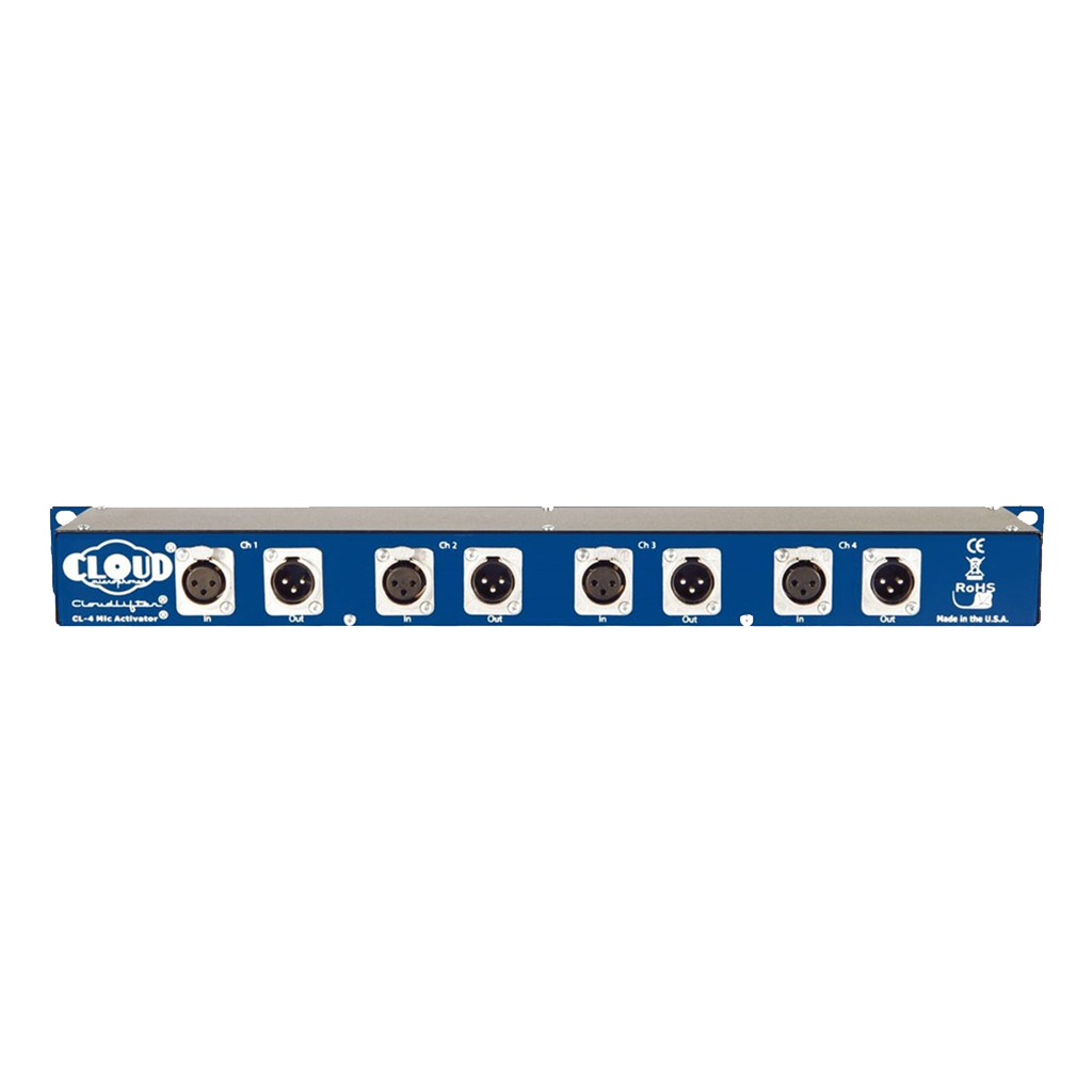 Cloud Microphones CL-4 Rackmounted 4 Channel Cloudlifter