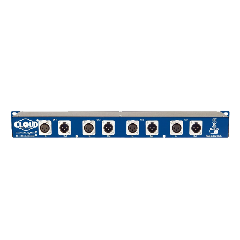 Cloud Microphones CL-4 Rackmounted 4 Channel Cloudlifter