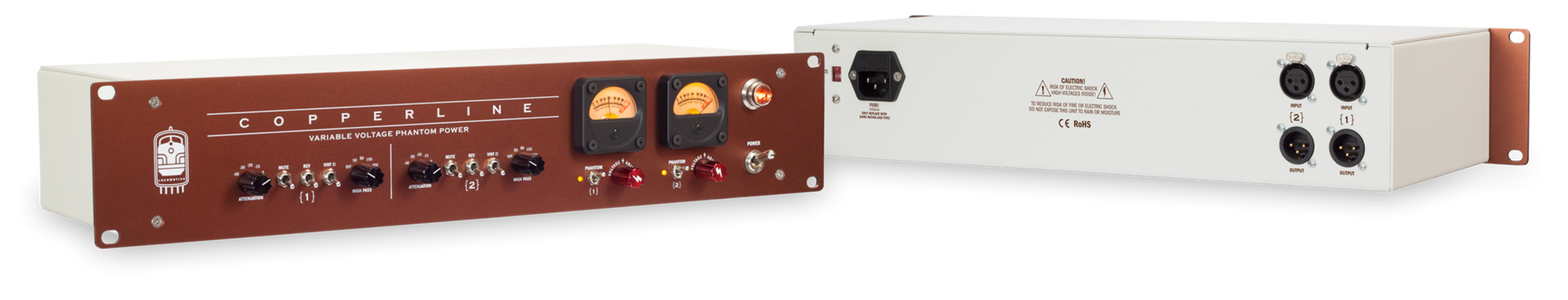Locomotive Audio Coppperline Variable Voltage Phantom Power