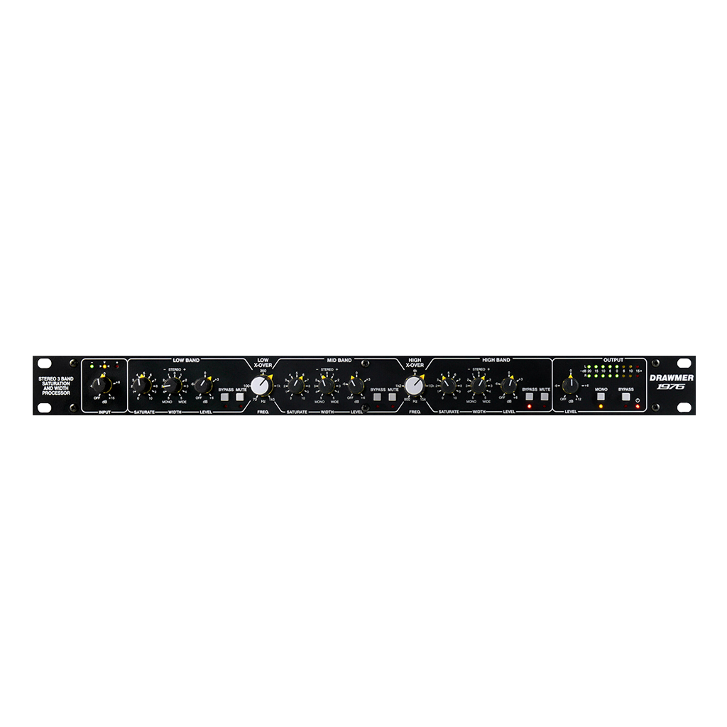 Drawmer 1976 - Stereo Three Band Saturation & Width Processor