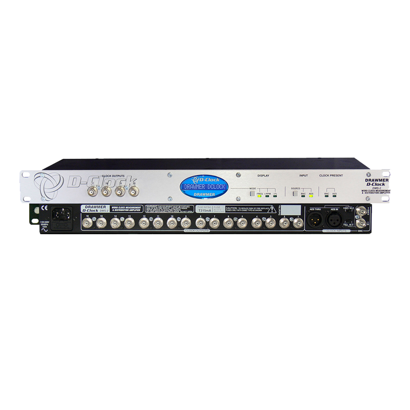 Drawmer D-Clock - Clock Measurement & Distribution