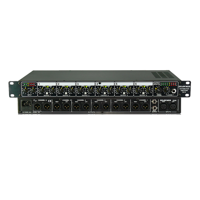 Drawmer DA6 - Balanced Distribution Amplifier