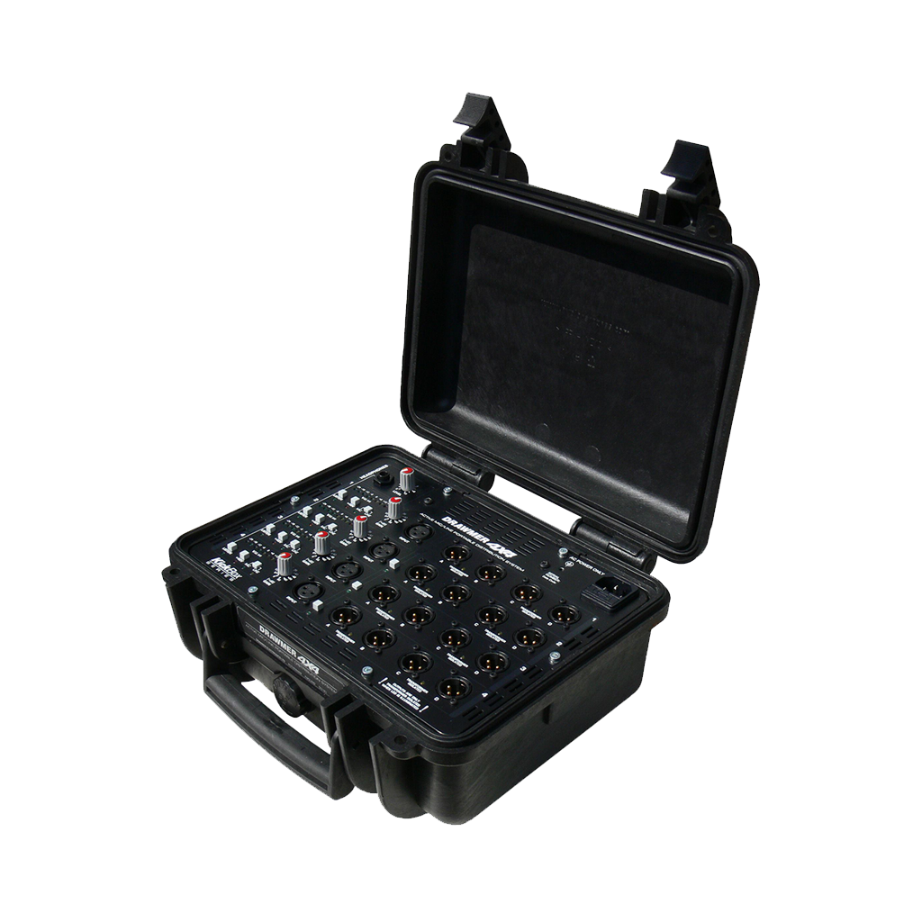 Drawmer Kickbox 4X4 - Portable Active Splitter