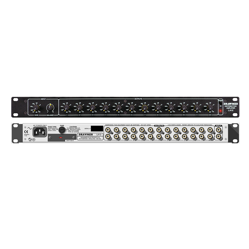 Drawmer LA12 - Line Distribution Amplifier
