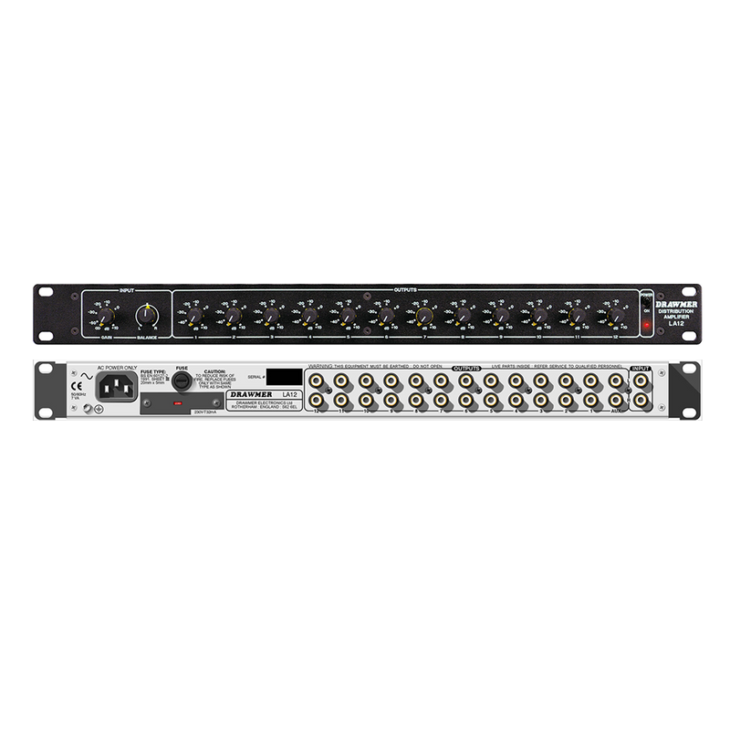 Drawmer LA12 - Line Distribution Amplifier