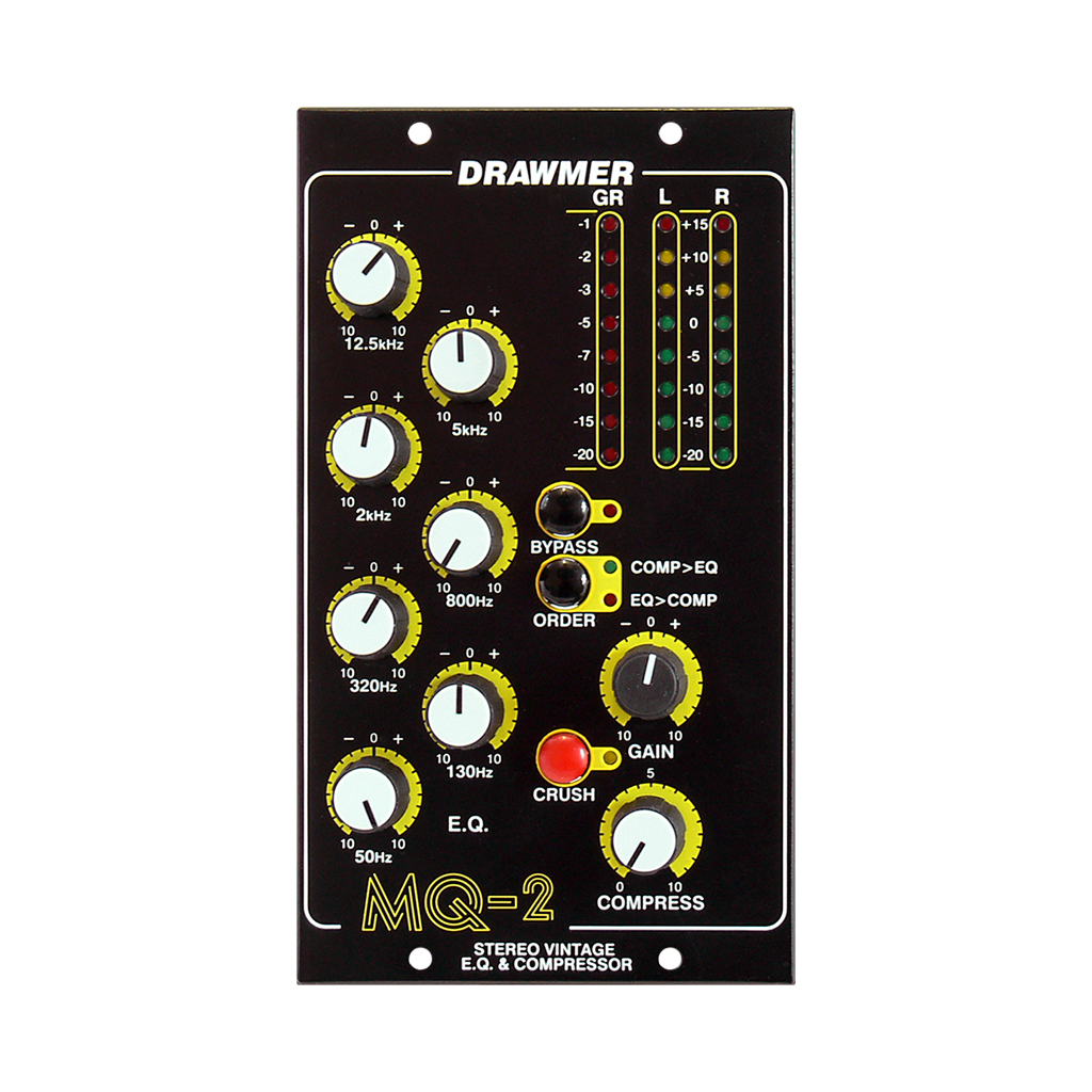 Drawmer MQ-2 500 Series Stereo Equaliser & Compressor