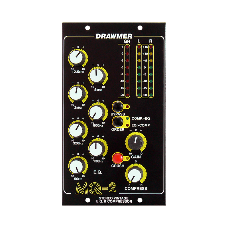 Drawmer MQ-2 500 Series Stereo Equaliser & Compressor