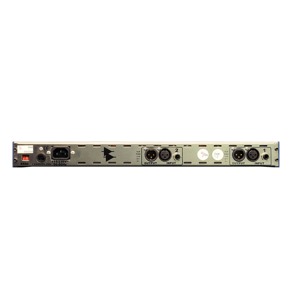 API 5500 Stereo/Dual Mono 550 EQs with Range Switch