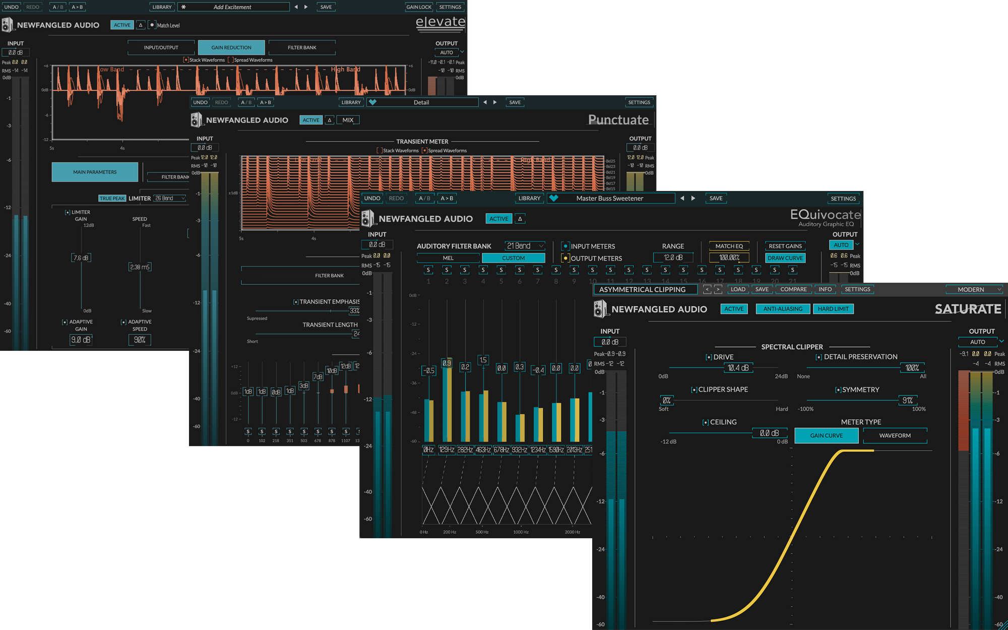 Newfangled Audio Elevate Bundle Mastering Limiter VST Plug-In - Electronic Delivery