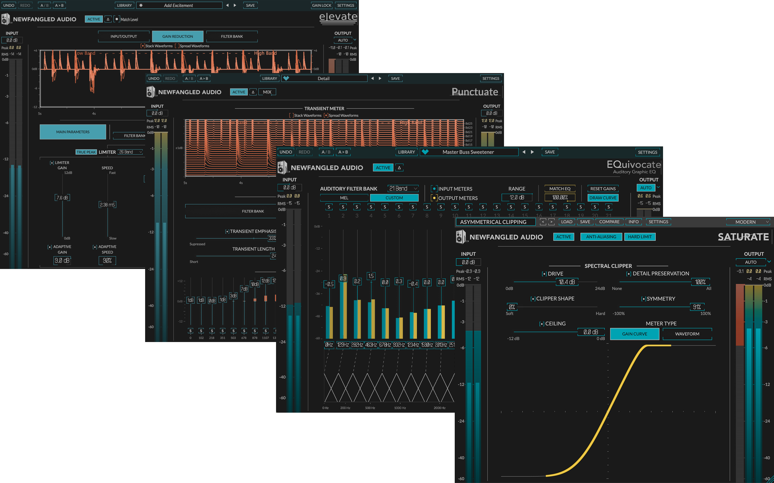 Newfangled Audio Elevate Bundle Mastering Limiter VST Plug-In - Electronic Delivery