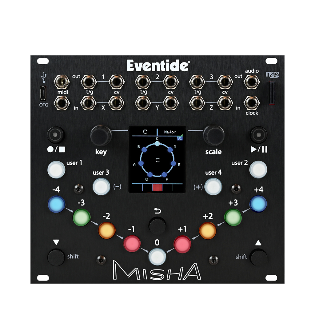 Eventide MISHA Interval Based Instrument & Sequencer for Eurorack