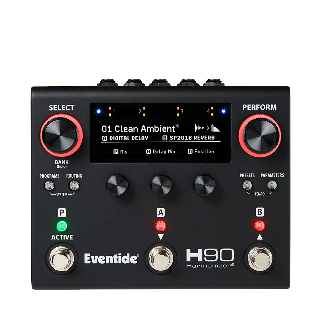 Eventide H90 Premier Multi-FX Pedal with 62 Studio-Quality Effects & Flexible I/O